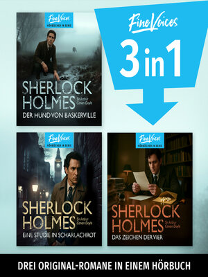 cover image of Die große Sherlock Holmes Hörbuch-Box